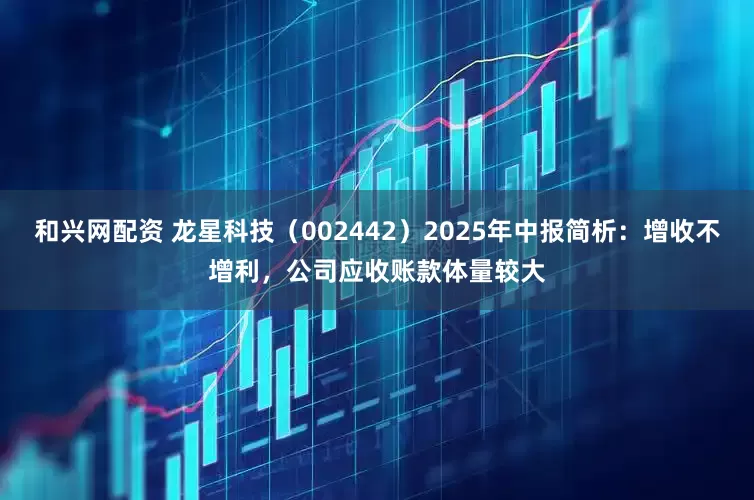 和兴网配资 龙星科技（002442）2025年中报简析：增收不增利，公司应收账款体量较大